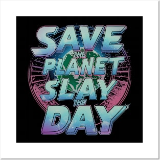 Save the Planet Posters and Art